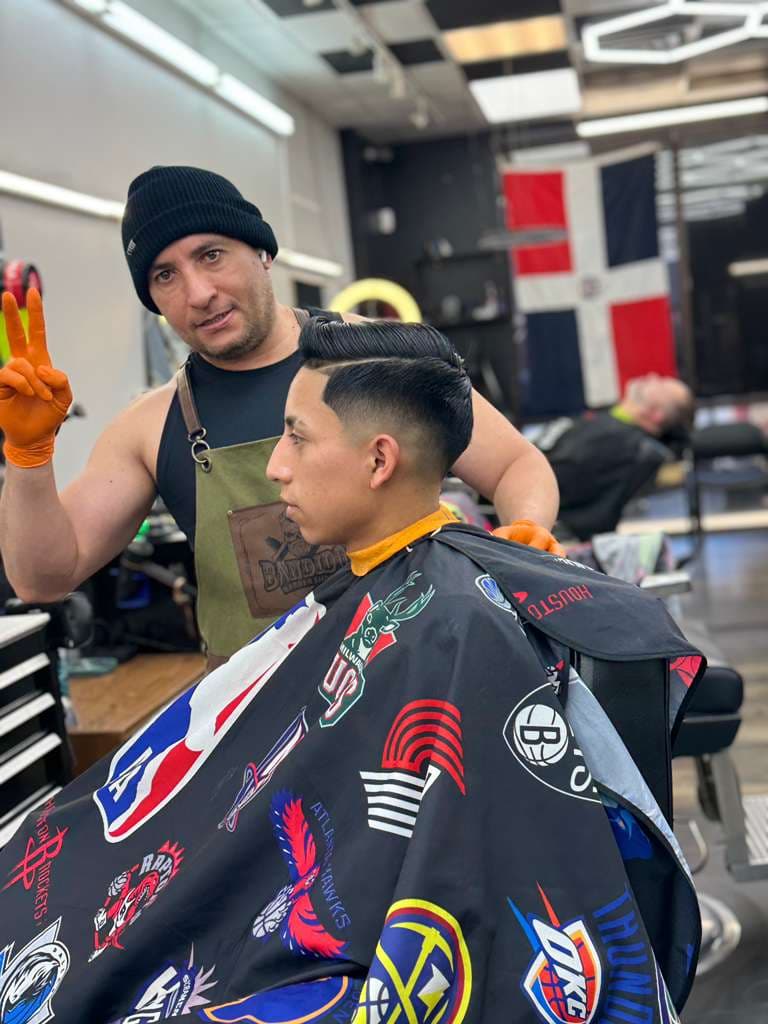 Frank - barber at The Dominicans Barbershop